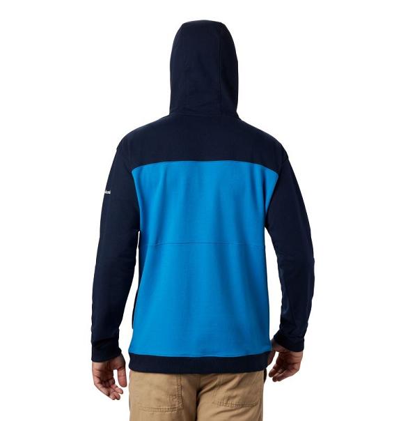 Columbia Lodge Hoodies Blue Navy For Men's NZ25091 New Zealand